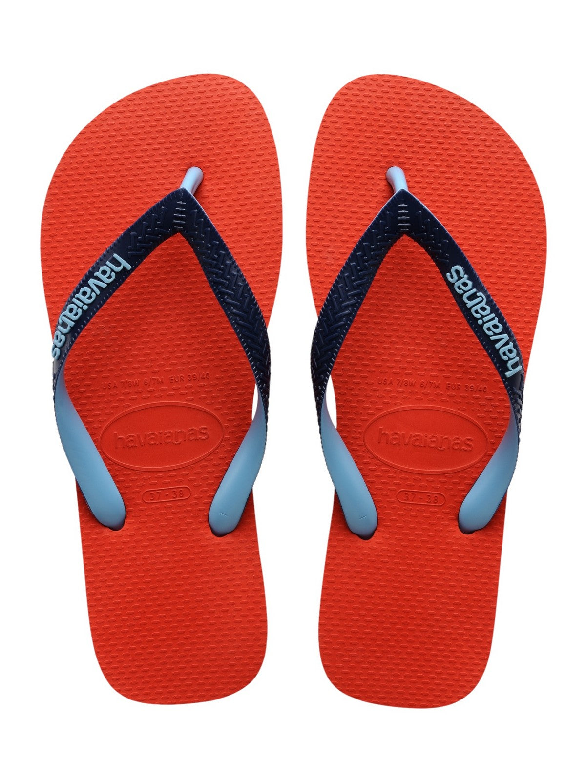 HAVAIANAS Infradito Unisex adulto Hav. top mix 4115549.5023 Arancione - Stilato