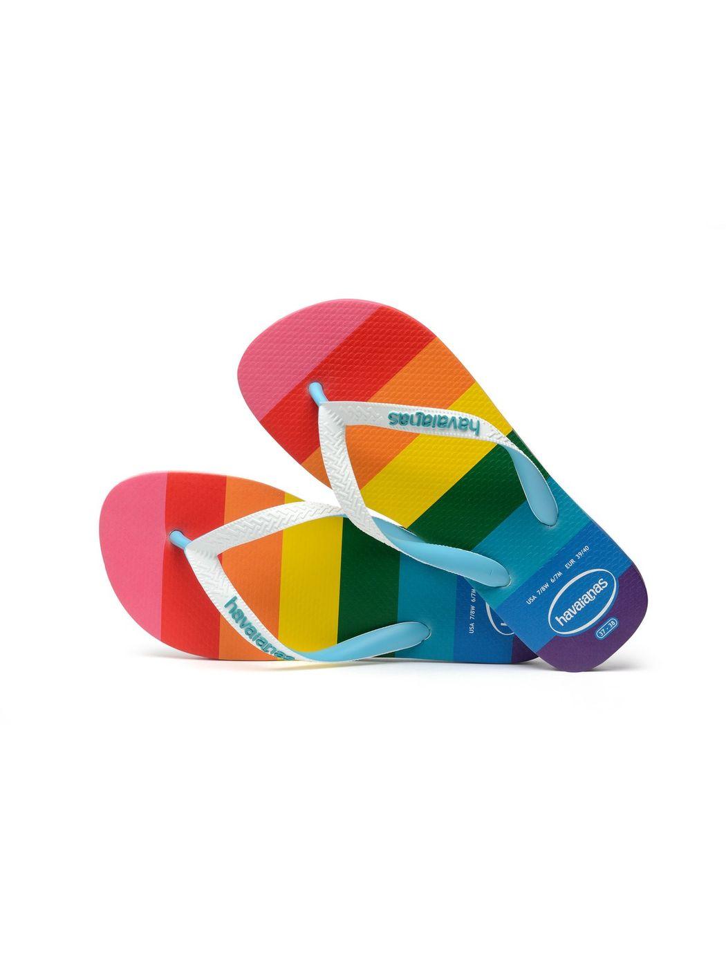 HAVAIANAS Infradito Unisex adulto Hav. Top pride allover 4145742.0031 Blu - Stilato