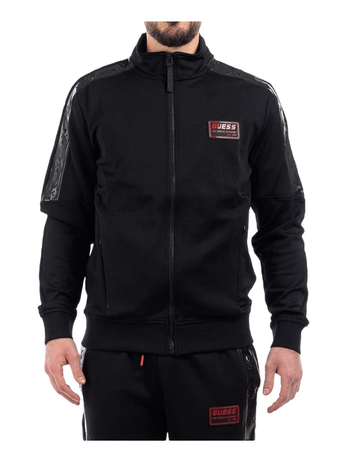 GUESS SPORT Felpa Uomo GASTON FULL ZIP SWEA Z4RQ00 KBO62 JBLK Nero - Stilato