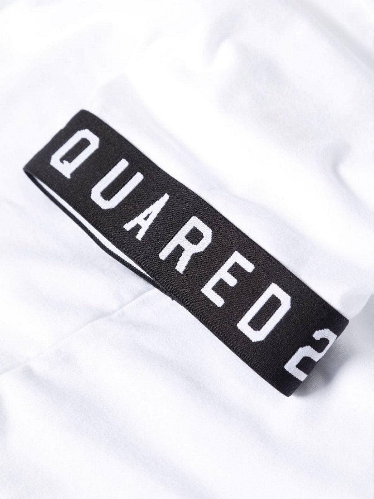 DSQUARED2 T-Shirt e Polo Uomo D9M3S540 110 Bianco - Stilato