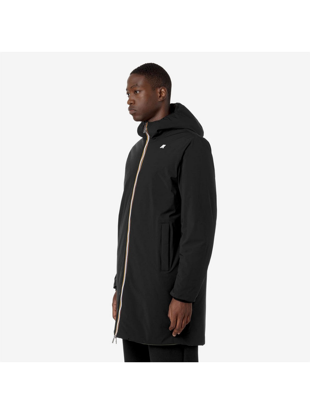 K-WAY Giubbino Uomo JACOB ST WARM DOUBLE K6128WW AH3 Nero - Stilato