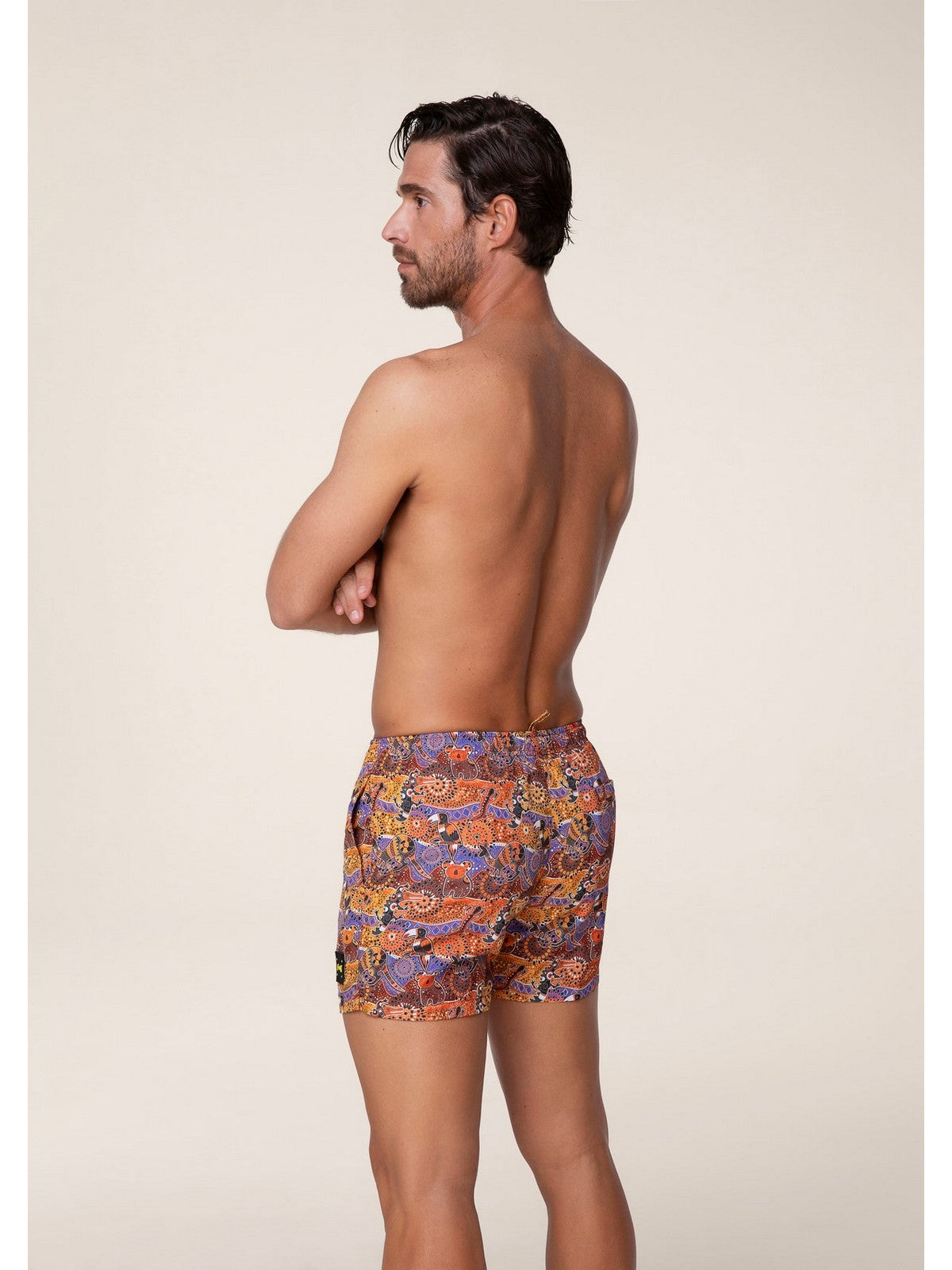 F**K Costume da bagno Uomo  FK24-2030X04 Multicolore - Stilato