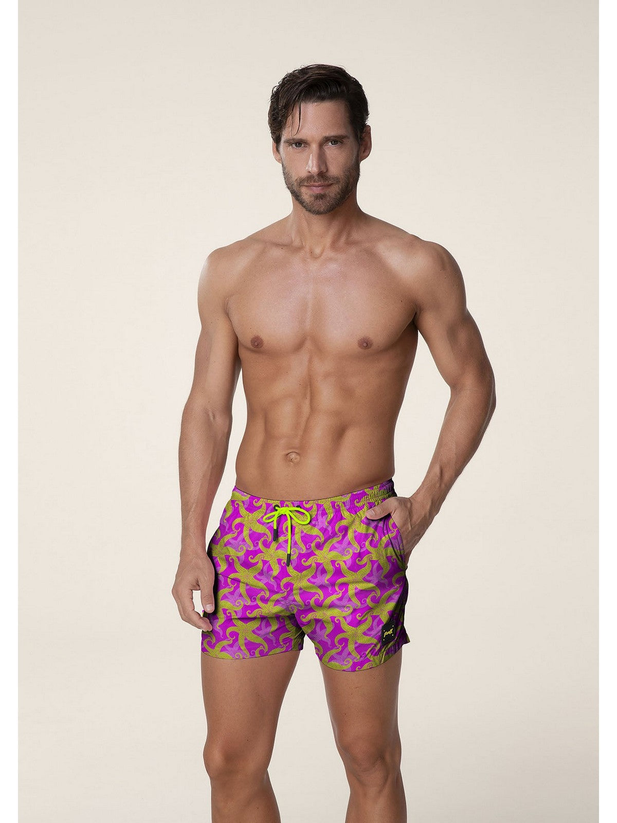 F**K Costume da bagno Uomo  FK24-2040X08 Multicolore - Stilato