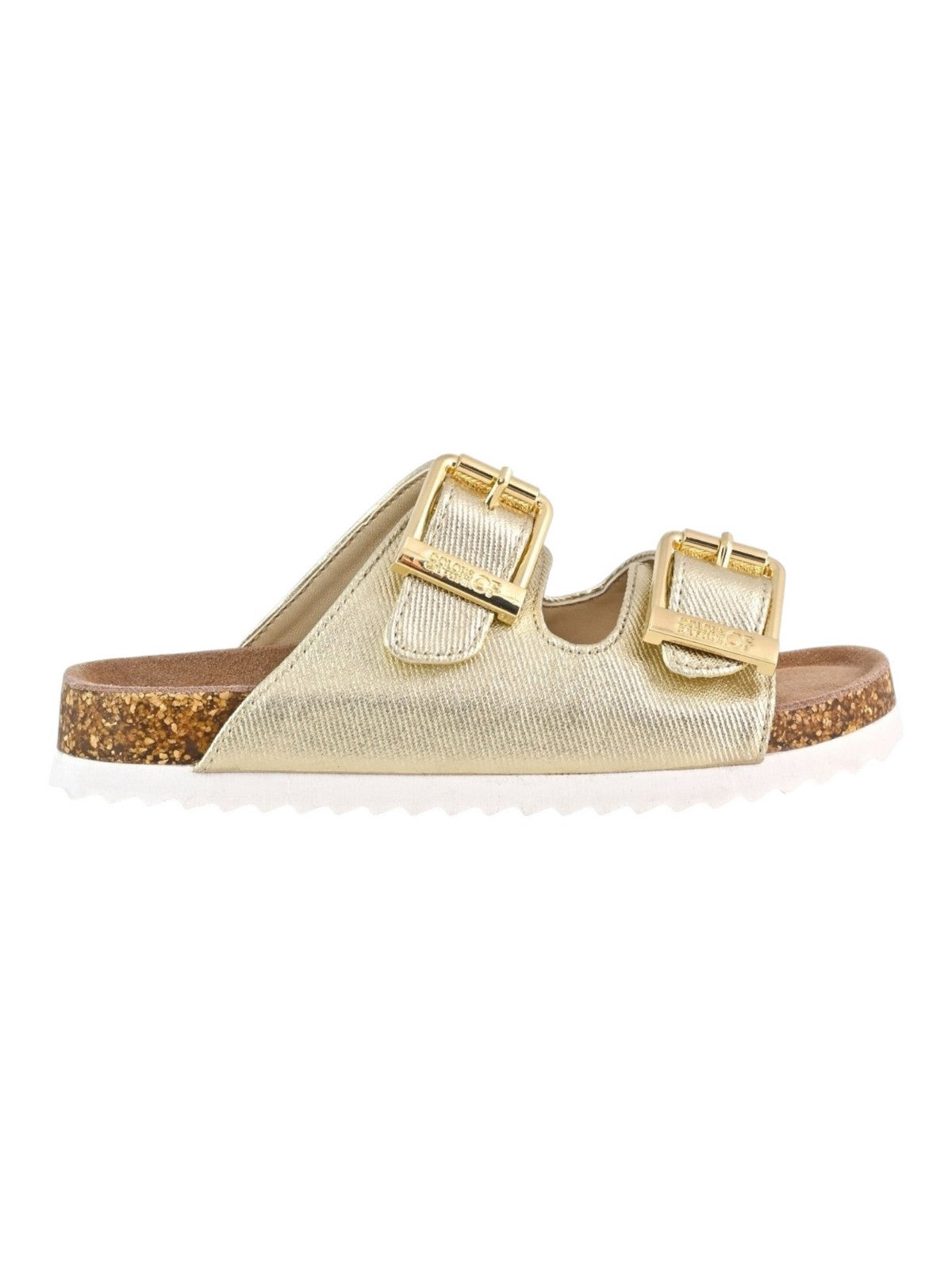 COLORS OF CALIFORNIA Girls' Sandal Laminated Fabric HC.2507 GOL GOLD
