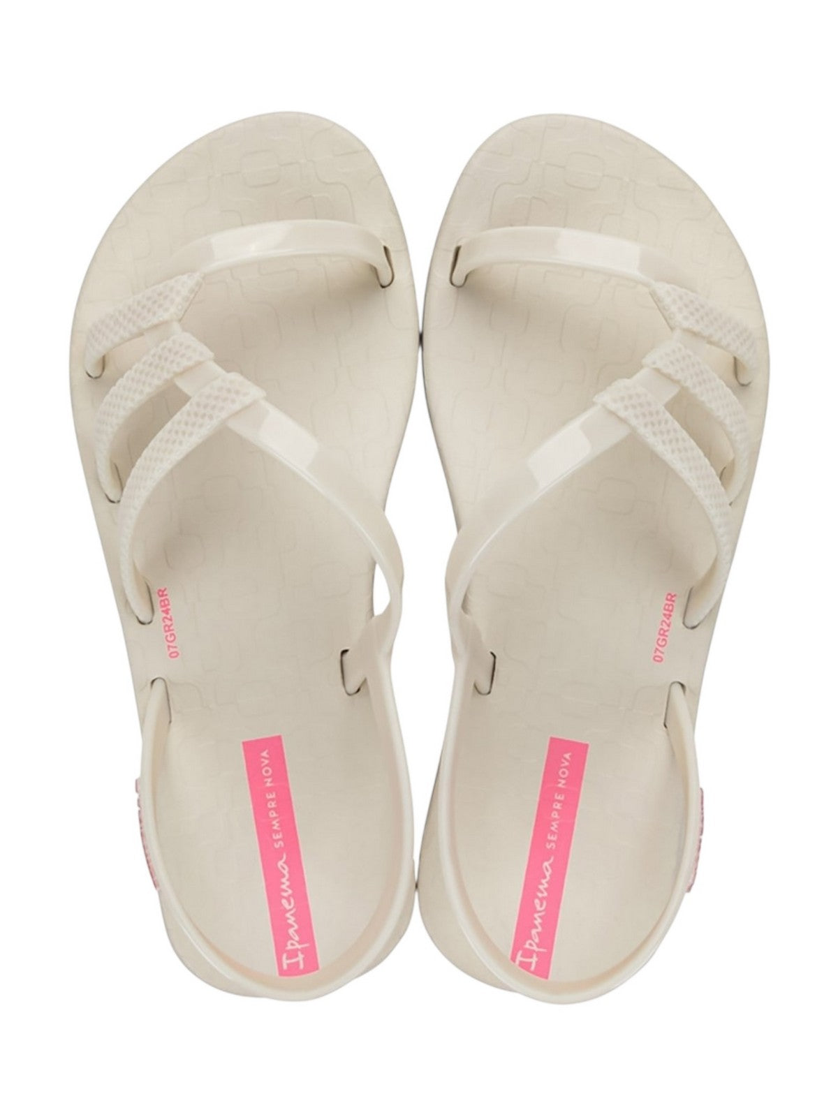 IPANEMA Girls' Sandal IP.27235 BH059 OFF WHITR/PINK