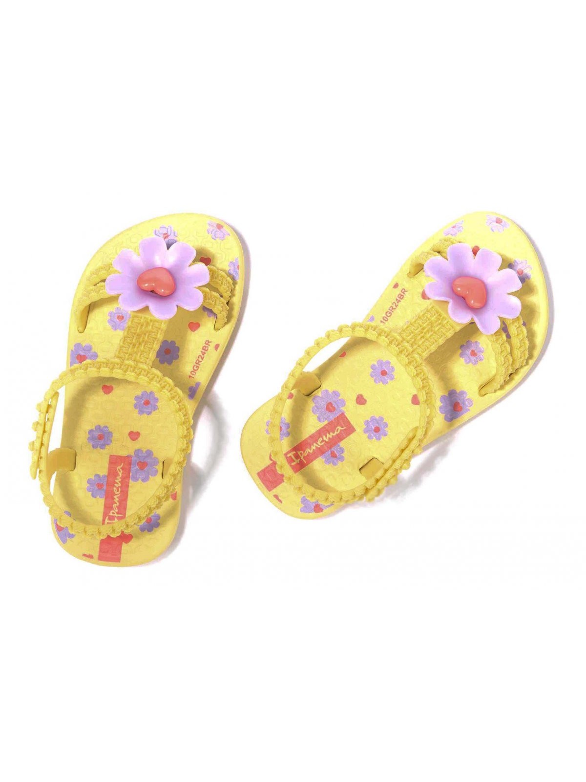 IPANEMA Girls' Sandal IP.83355 BC654 YELLOW/LILAC