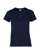 PINKO T-Shirt e Polo Donna Bussolotto T-Shirt Jersey Old 100355-A227 G02 Blu - Stilato