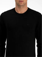 EMPORIO ARMANI Maglione Uomo 8N1MA1 1MPQZ 0999 Nero - Stilato