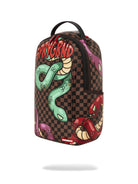 SPRAYGROUND Zaino Uomo Street art snake 910B4792NSZ Marrone - Stilato