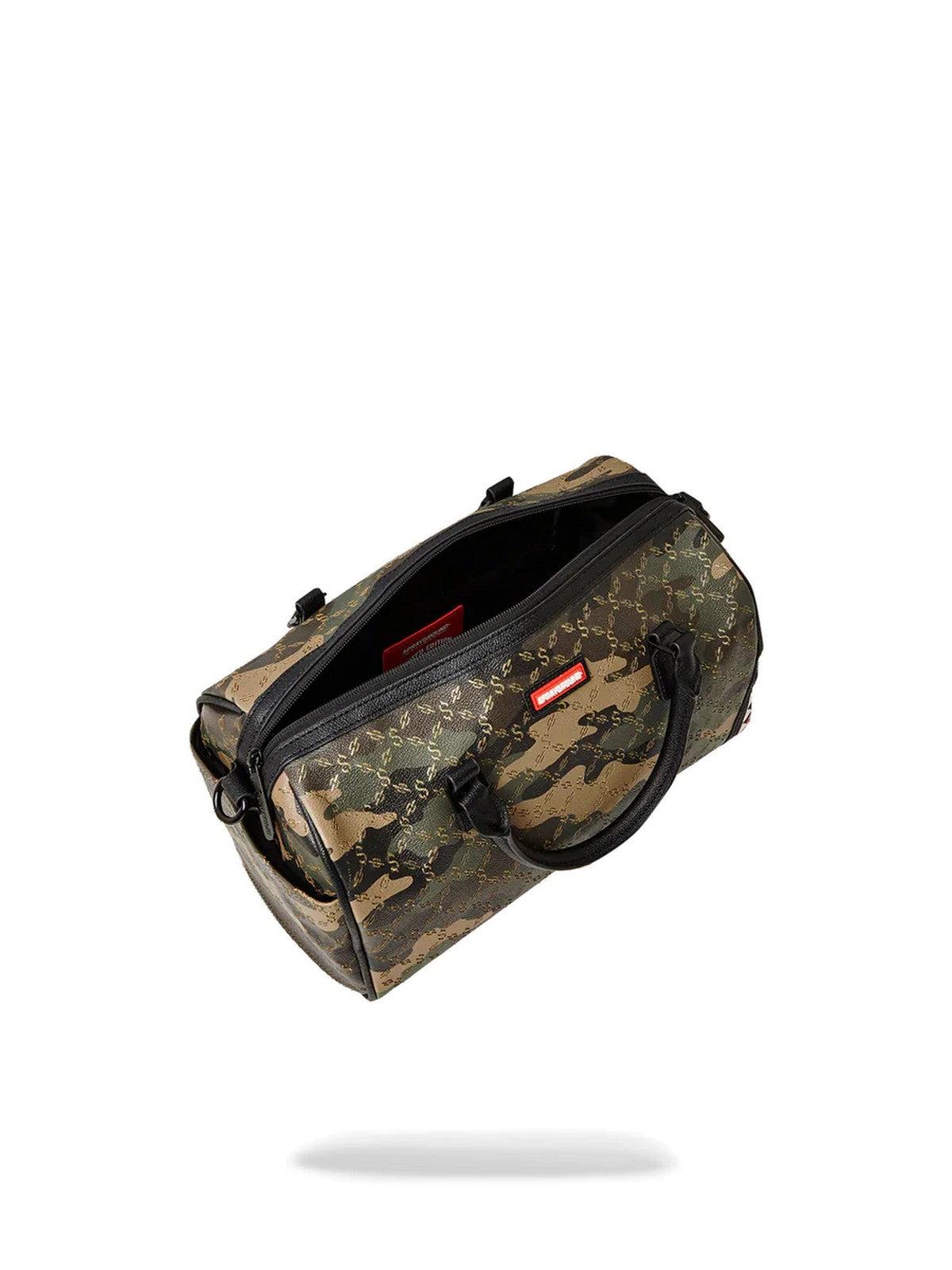 SPRAYGROUND Borsa Donna $ Pattern over camo 910D5551NSZ Verde - Stilato