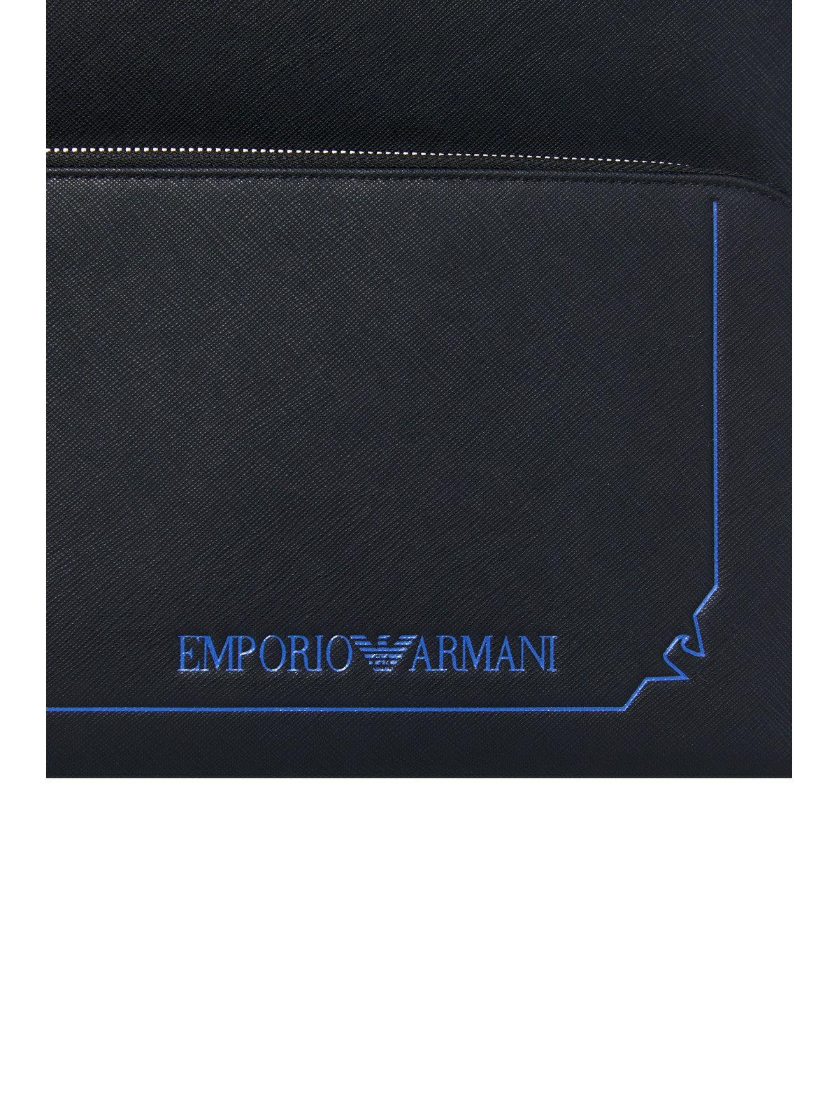 EMPORIO ARMANI Pochette Uomo Y4R524 Y731E 80001 Nero - Stilato