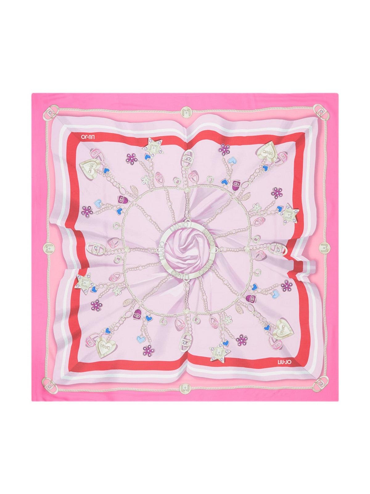 LIU JO SOFT Foulard Donna 2A4043T0300 00021 Rosa - Stilato