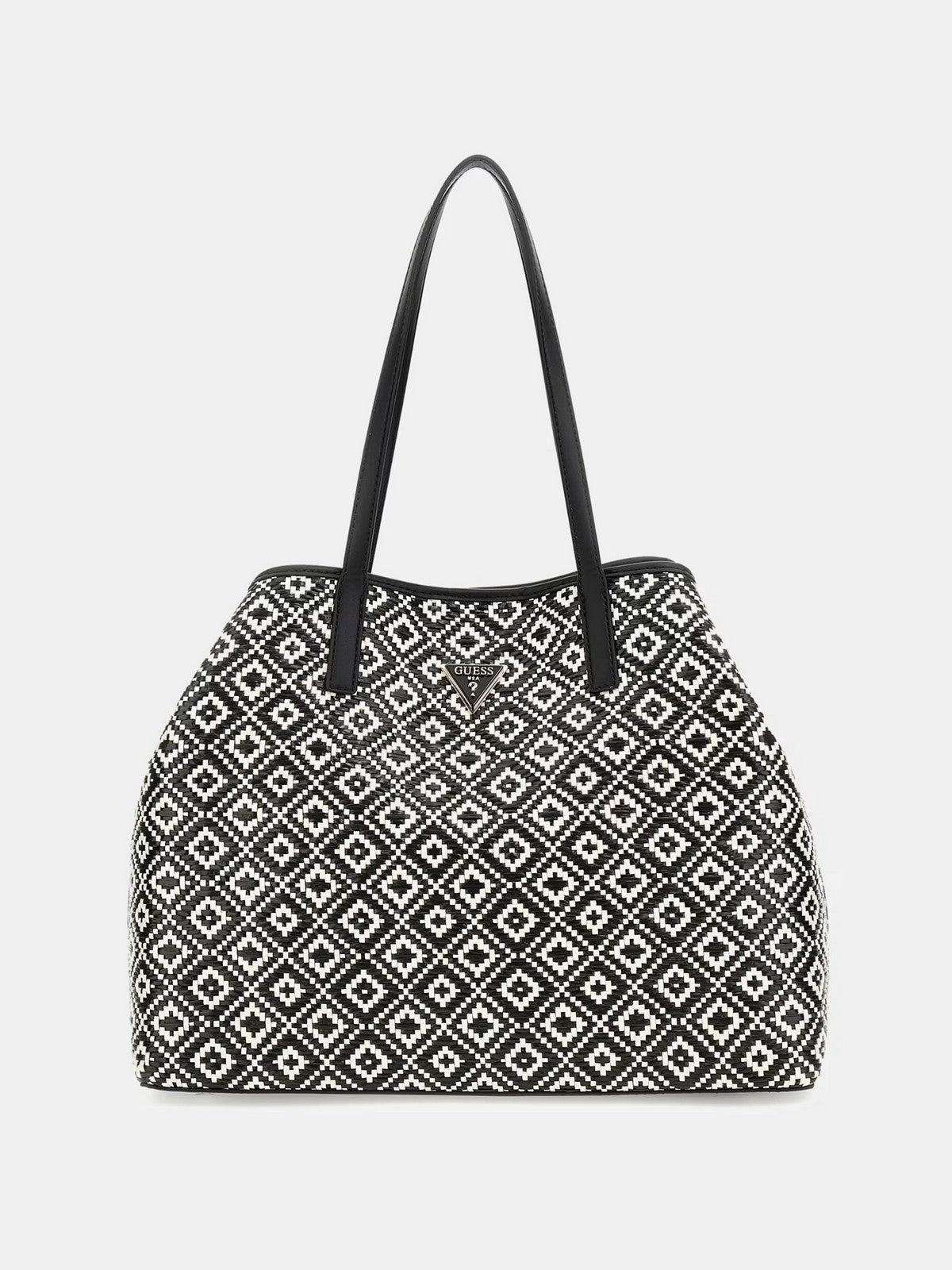 GUESS Borsa Donna Vikky Ii Large Tote HWWR93 18290 BLA Nero - Stilato