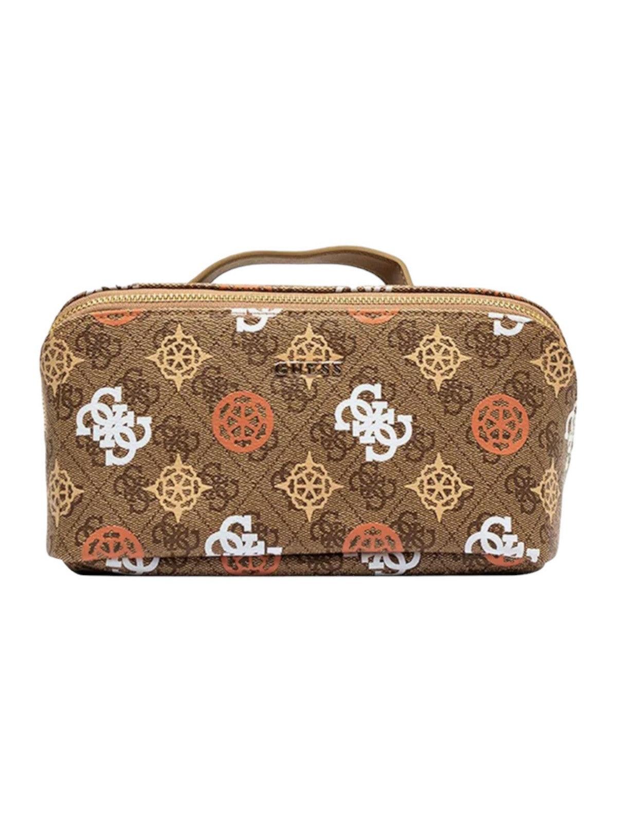 GUESS Beauty case Donna Make Up Case PW7442 P4201 BRM Marrone - Stilato