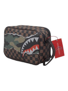 SPRAYGROUND Pochette Uomo TEAR IT UP CAMO TOILETRY - BRICK 910B6042NSZ Marrone - Stilato