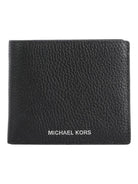 MICHAEL KORS Portafoglio Uomo 39S0LHDF1L 001 Nero - Stilato