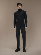 RRD Maglione dolcevita Uomo MAXELL TURTLENECK KNIT W24159 10 Nero - Stilato