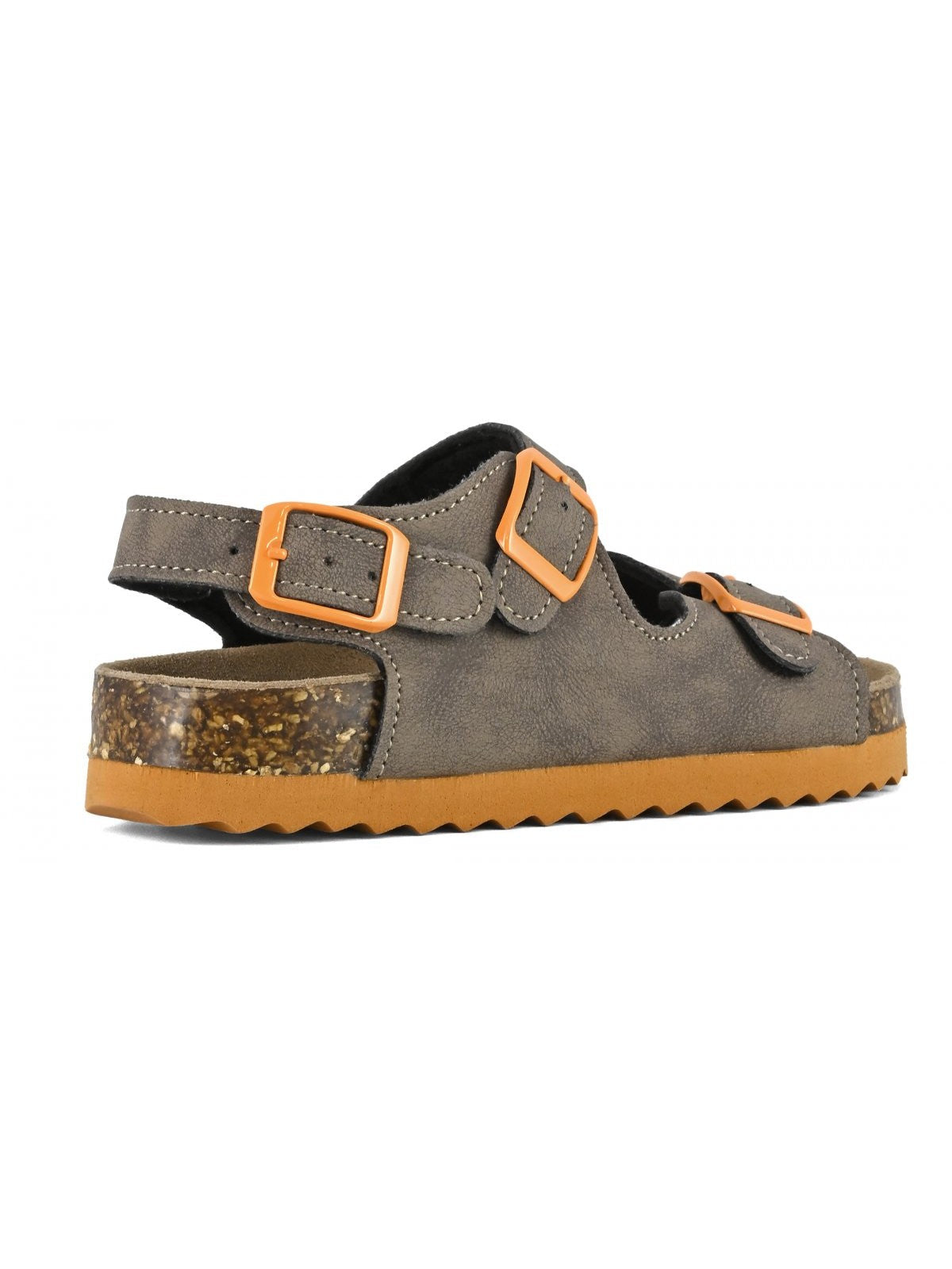 COLORS OF CALIFORNIA Sandalo Bambini e ragazzi Boy Sandal 3 Buckles HC.2412 BRO Marrone - Stilato