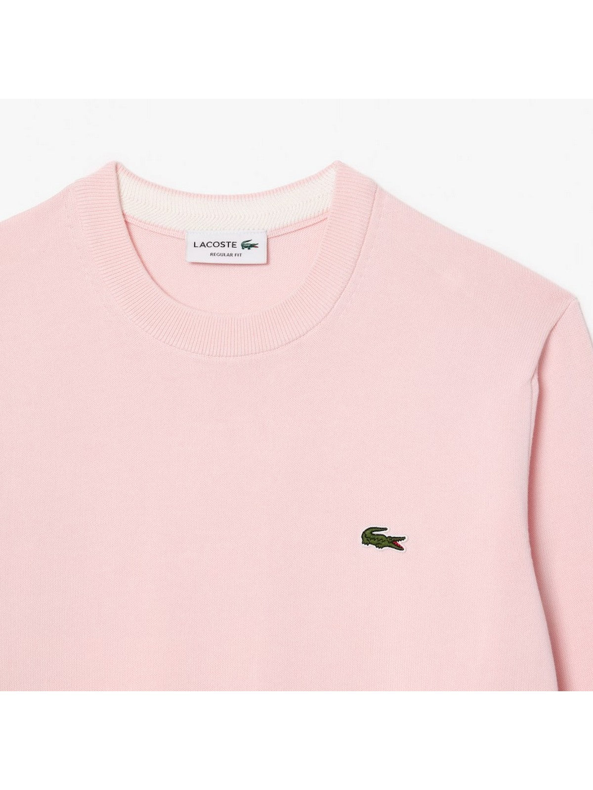 Maglione Lacoste Rosa Da Uomo - AH1985 T03 - Stilato