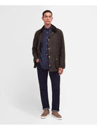 BARBOUR Giubbino Uomo Ashby MWX0339 OL71 Verde - Stilato