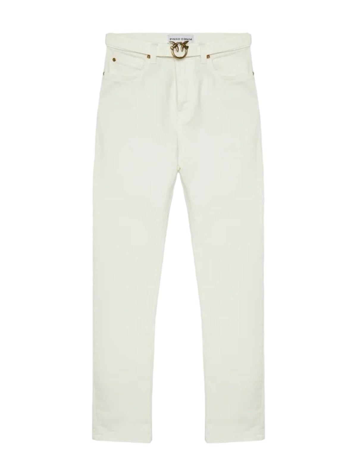 PINKO Jeans Donna Susan 100161-A1JM Z14 Bianco - Stilato