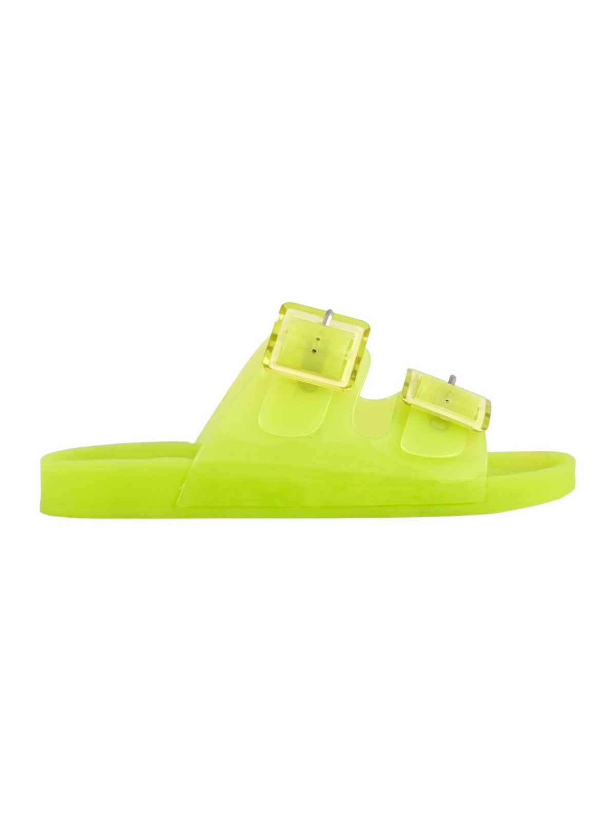 COLORS OF CALIFORNIA Ciabatta Donna jelly sandal 2 buckles HC.CHJ010 CLIM Giallo - Stilato