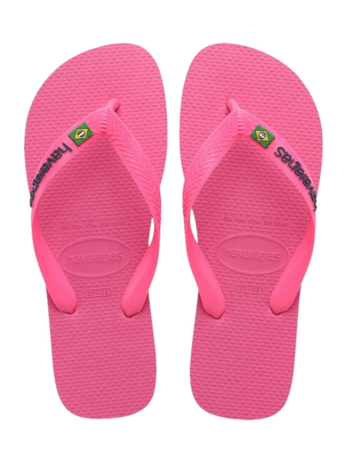 HAVAIANAS Infradito Donna Hav. Brasil Logo Neon 4149370.6002 Rosa - Stilato