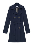 PATRIZIA PEPE Trench Donna CO0188 A2AW C789 Blu - Stilato