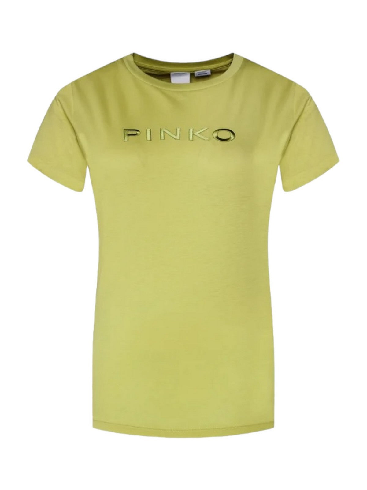 PINKO T-Shirt e Polo Donna Start 101752-A1NW H23 Giallo - Stilato