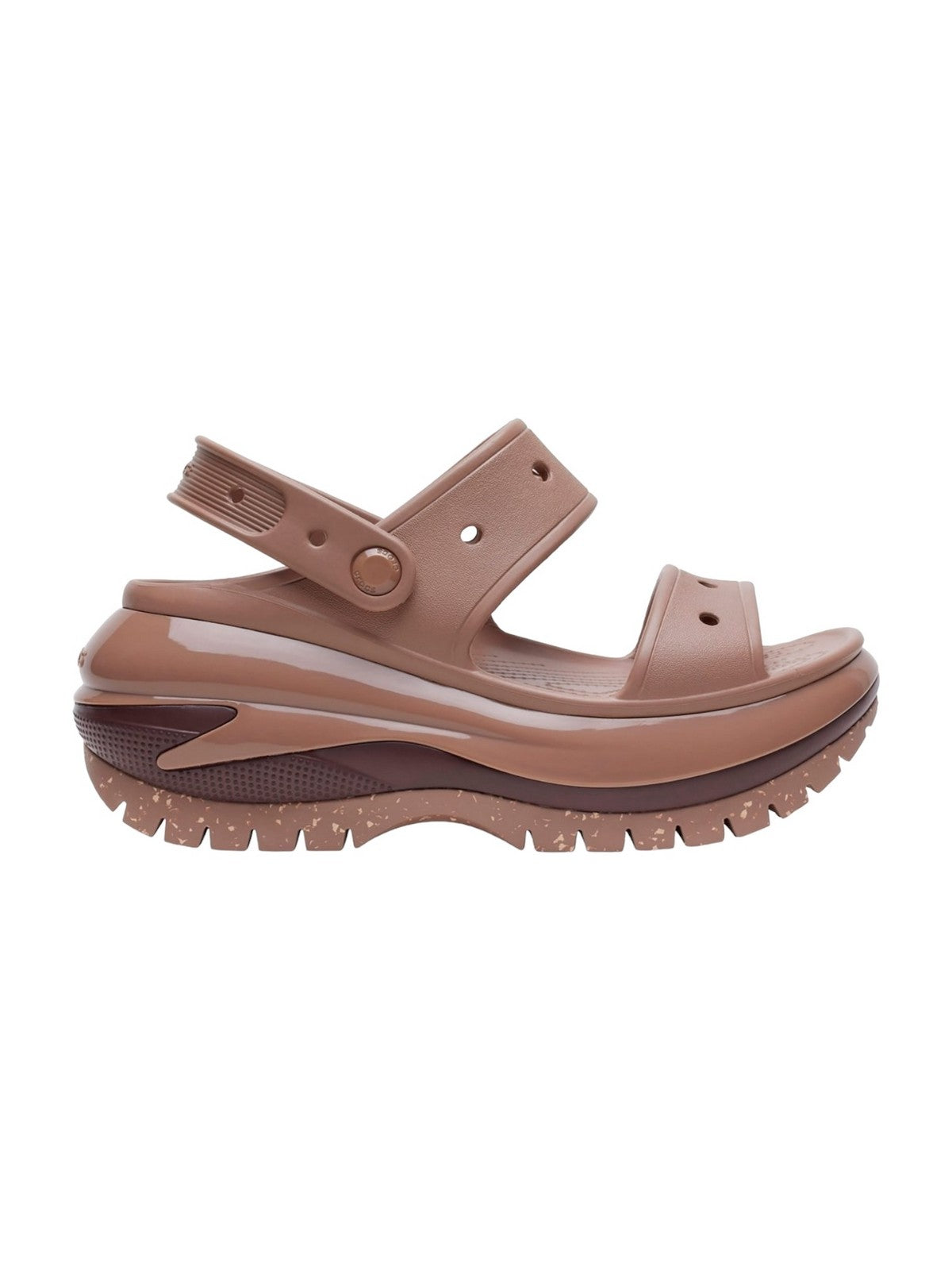 CROCS Sandalo Donna Classic Mega Crush Sandal W 207989 2Q9 Marrone - Stilato