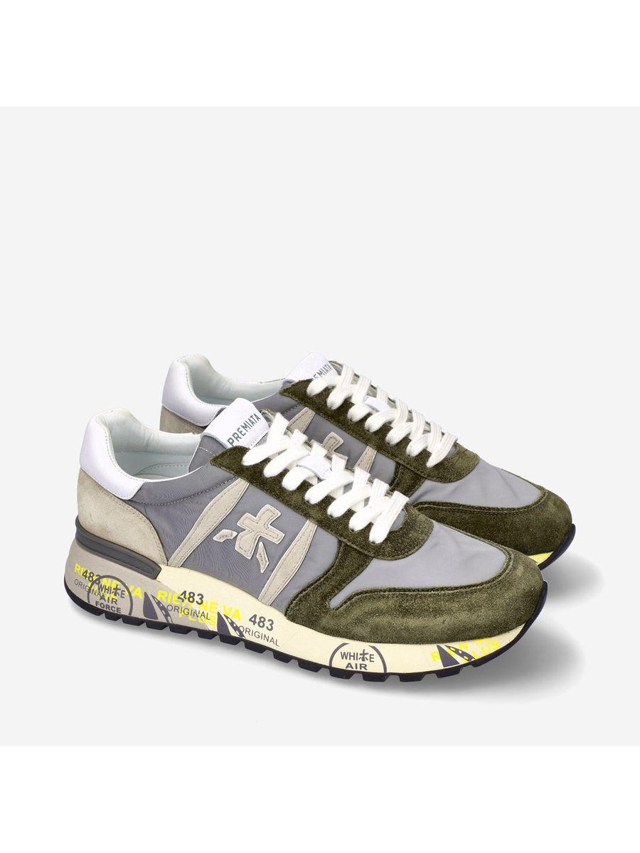 PREMIATA Sneaker Uomo Lander LANDER VAR 5195 Grigio - Stilato