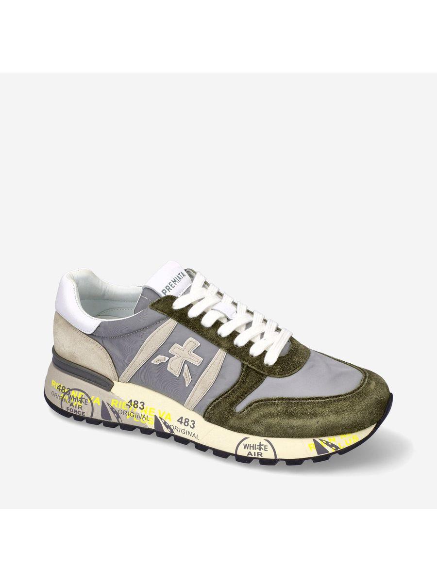 PREMIATA Sneaker Uomo Lander LANDER VAR 5195 Grigio - Stilato