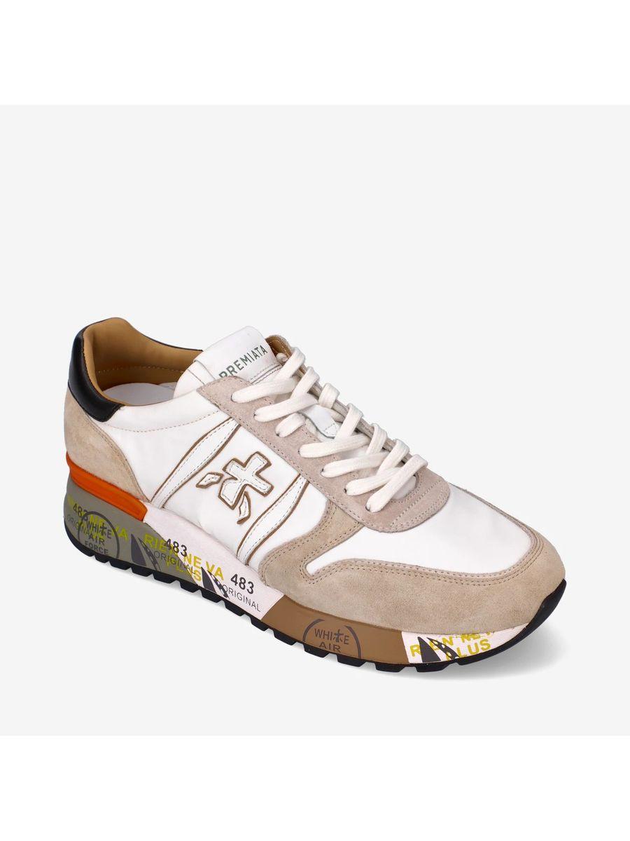 PREMIATA Sneaker Uomo Lander LANDER VAR 5678 Bianco - Stilato