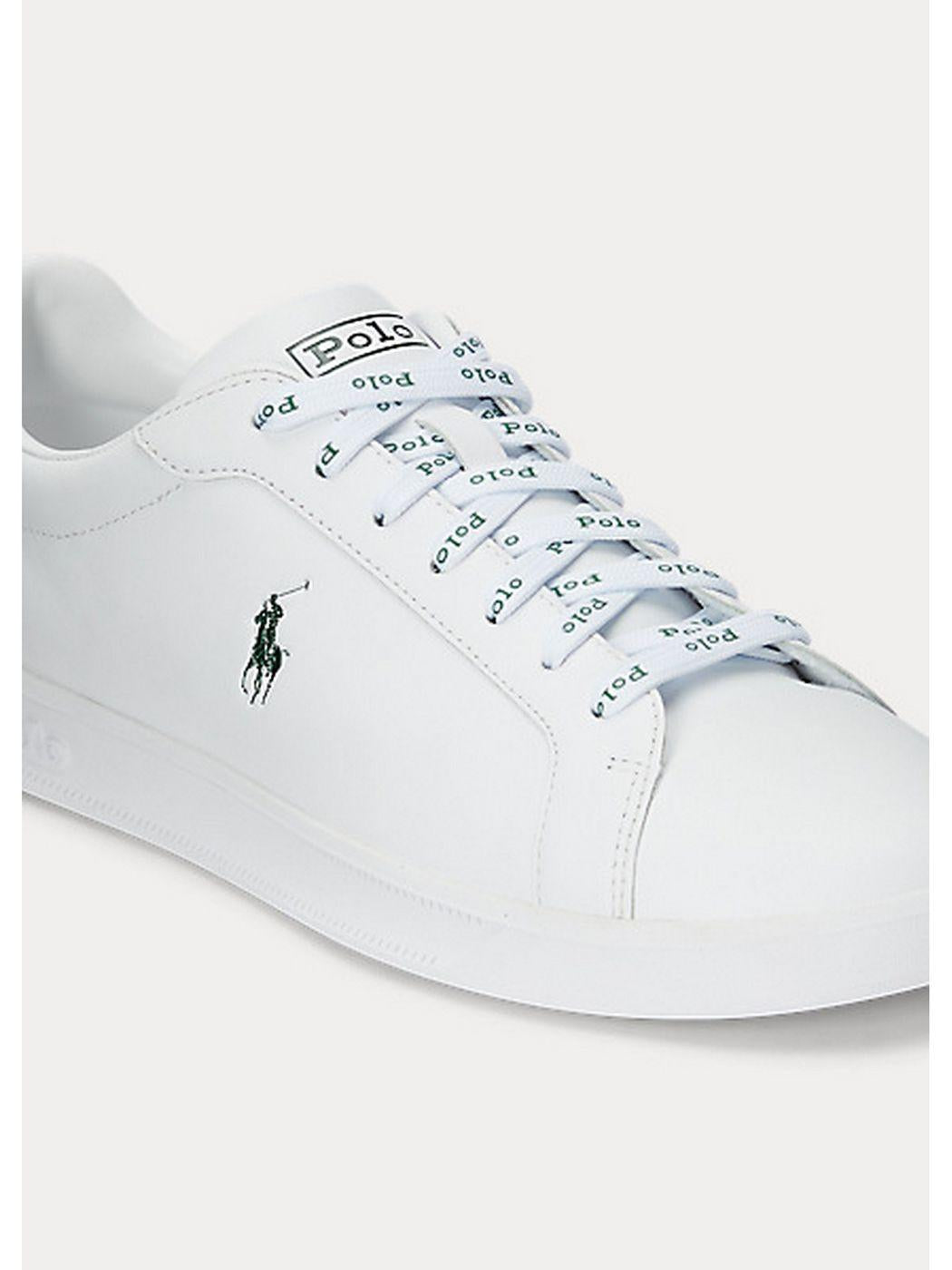 POLO RALPH LAUREN Sneaker Unisex adulto Heritage Court II 809829824 Bianco - Stilato