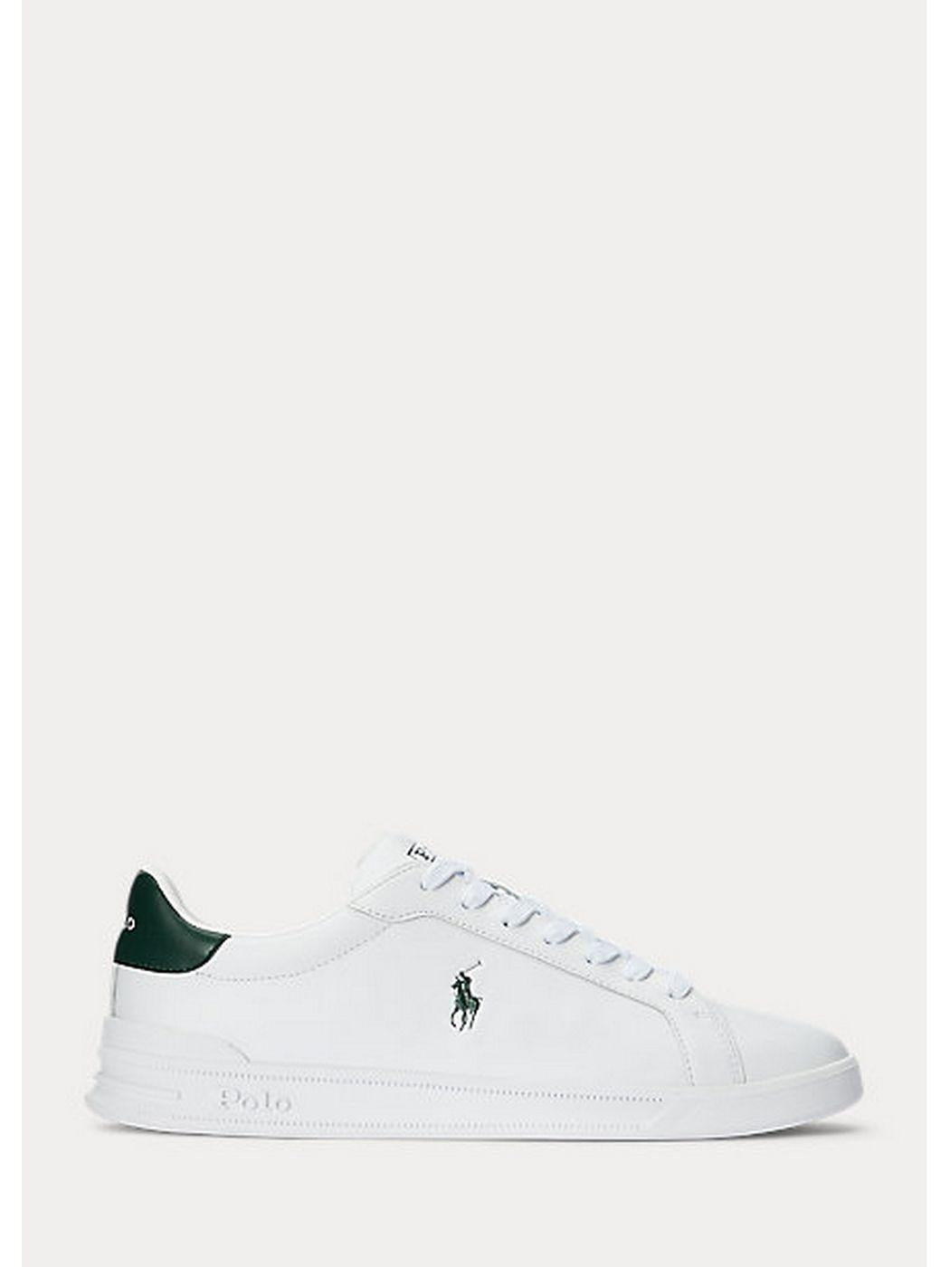 POLO RALPH LAUREN Sneaker Unisex adulto Heritage Court II 809829824 Bianco - Stilato