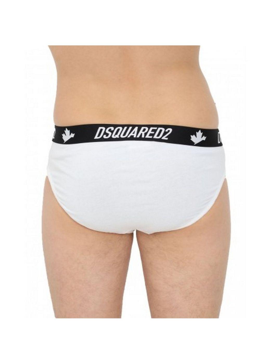 DSQUARED2 Slip Uomo D9L614020 Bianco - Stilato