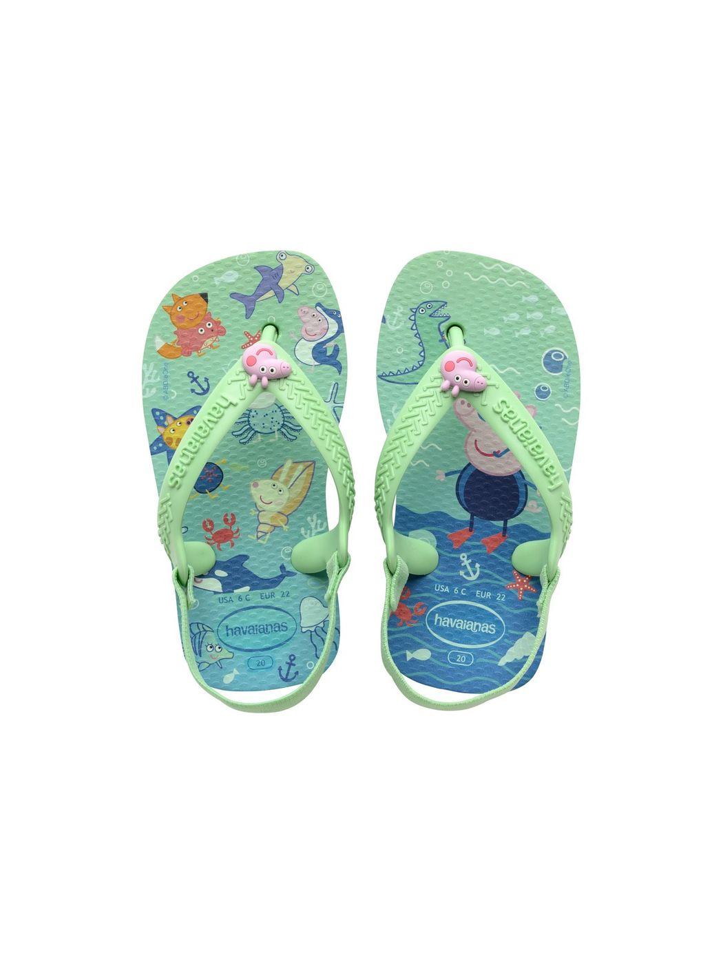 HAVAIANAS Infradito Bambine e ragazze  4145980.6617 Verde