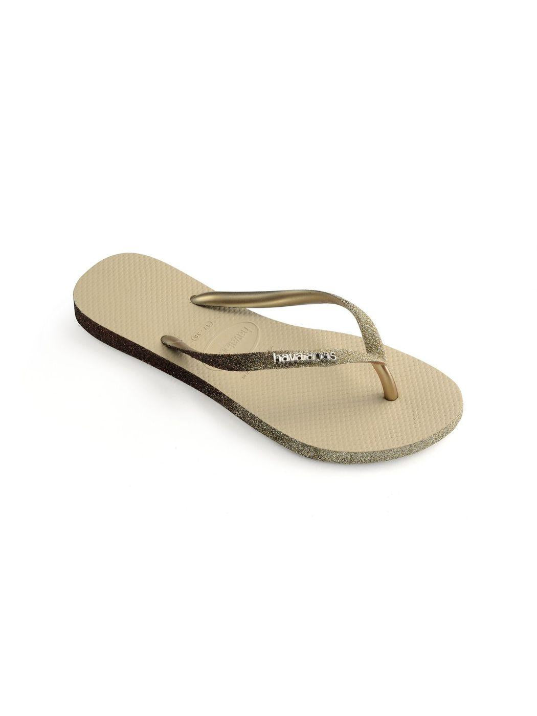 HAVAIANAS Infradito Donna SLIM SPARKLE ME FC 4146093.0154 Beige - Stilato