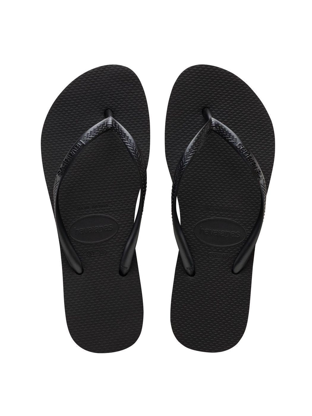 HAVAIANAS Infradito Donna Hav. Slim flatform 4144537.0090 Nero - Stilato