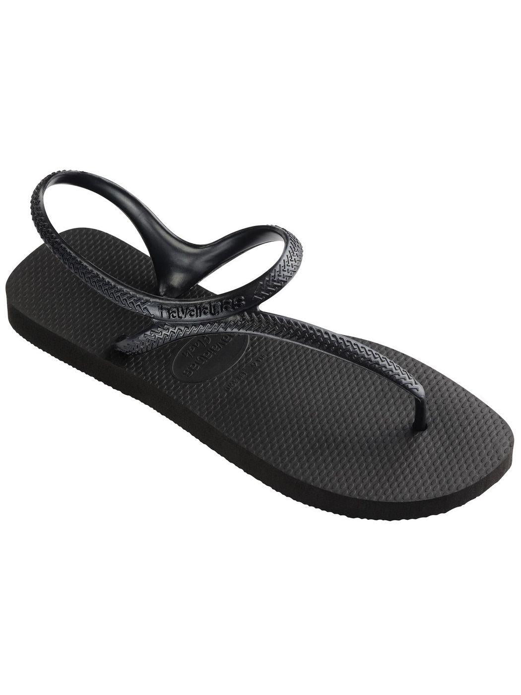 HAVAIANAS Infradito Donna Flash urban 4000039.0090 Nero - Stilato