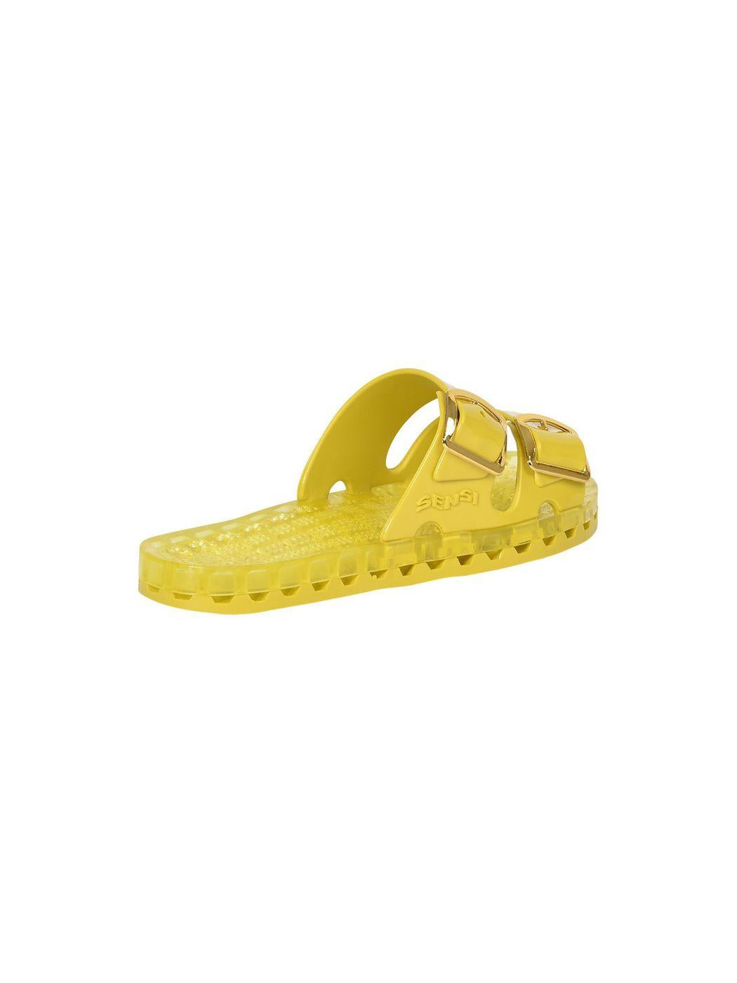 SENSI Ciabatta Donna La jolla flamingo 4151/FL 348 Giallo - Stilato