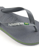 HAVAIANAS Infradito Unisex adulto Hav. Brasil 4110850.5002 Grigio - Stilato