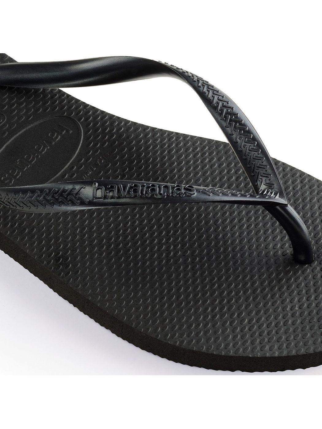 HAVAIANAS Infradito Donna HAV. SLIM 4000030.0090 Nero - Stilato