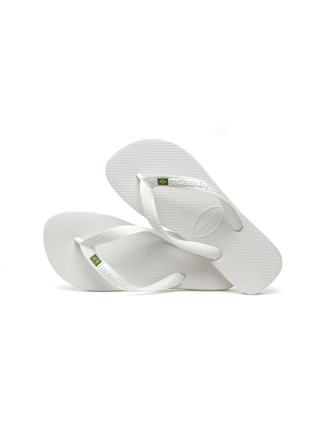 HAVAIANAS Infradito Uomo Hav. Brasil 4000032.0001 Bianco - Stilato