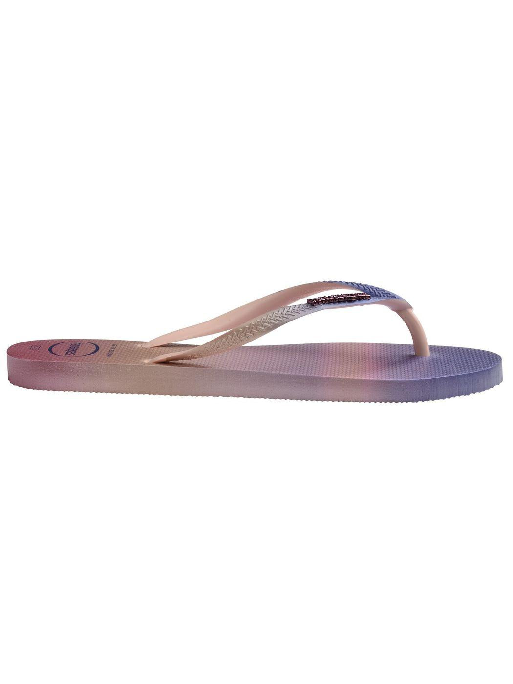 HAVAIANAS Infradito Donna Hav. slim gradient sunset 4146908.0076 Rosa - Stilato