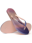 HAVAIANAS Infradito Donna Hav. slim gradient sunset 4146908.0076 Rosa - Stilato