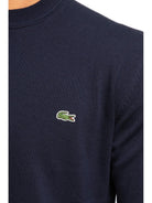 LACOSTE Maglione Uomo AH2193 166 Blu - Stilato