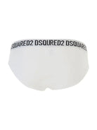 DSQUARED2 Slip Uomo D9L613610 100 Bianco - Stilato