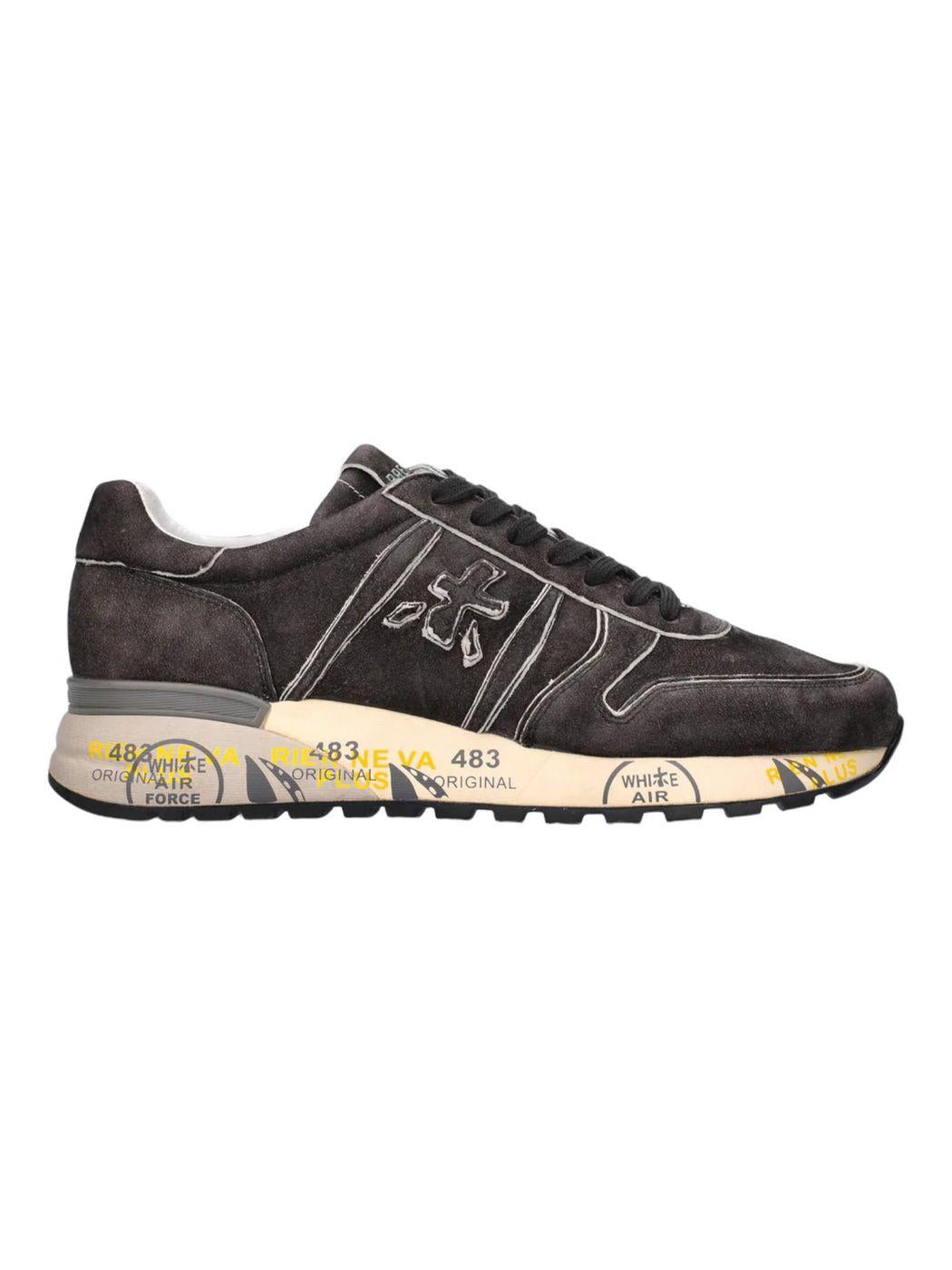 PREMIATA Sneaker Uomo LANDER VAR 5534 Nero - Stilato