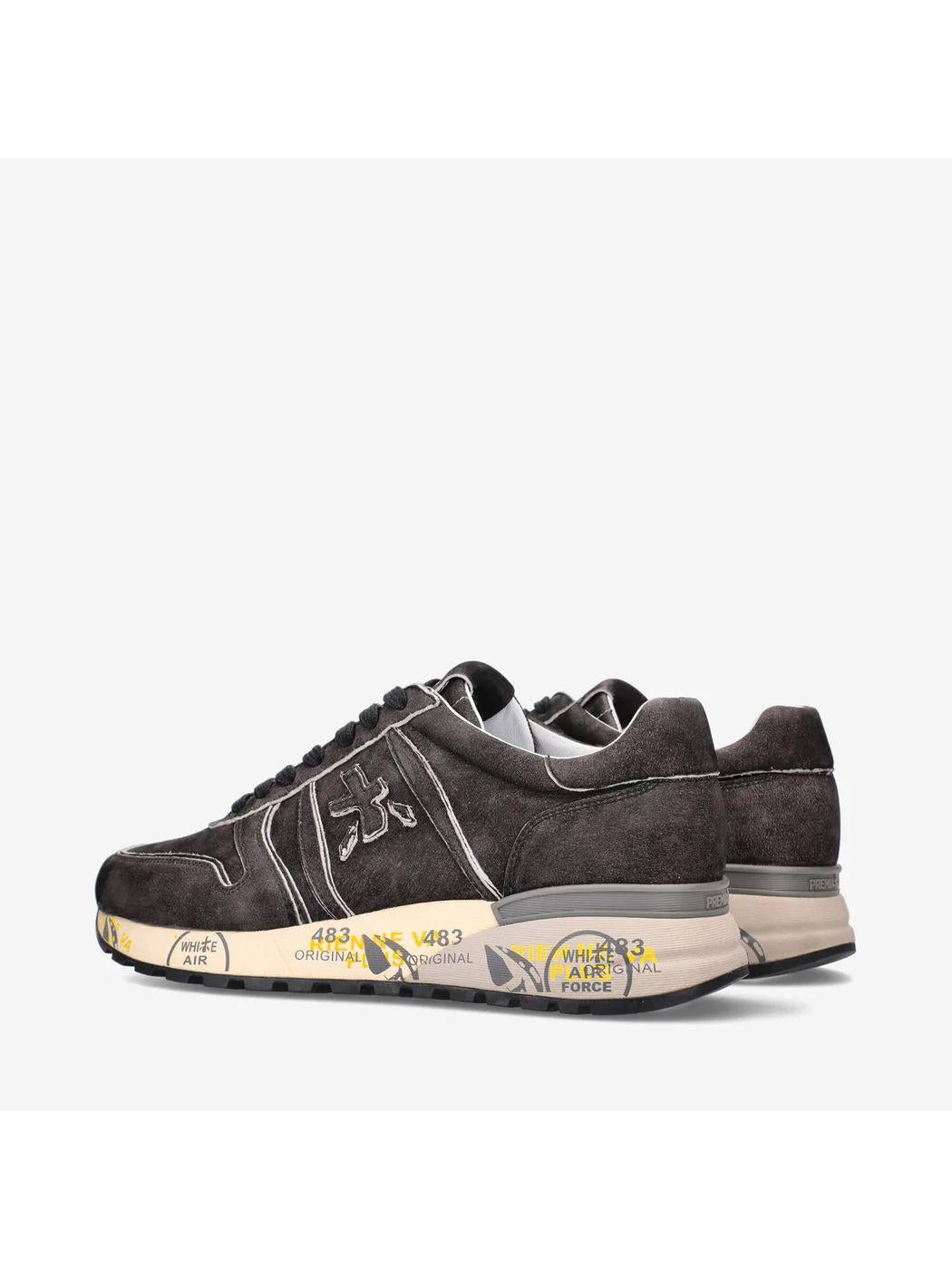 PREMIATA Sneaker Uomo LANDER VAR 5534 Nero - Stilato